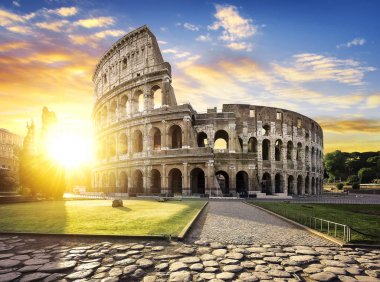 Roma ve Colosseum, İtalya