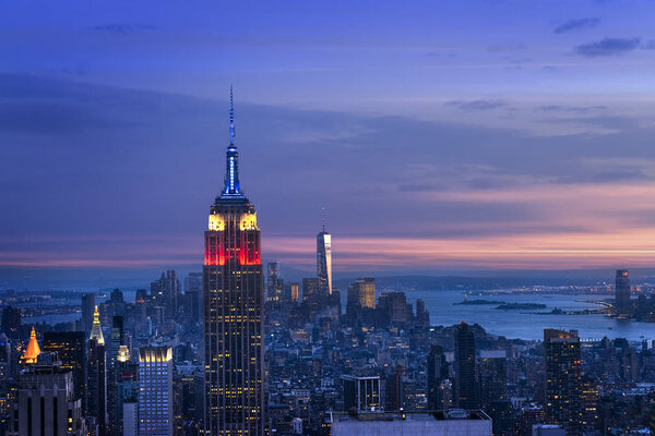 Небо над Нью-Йорком