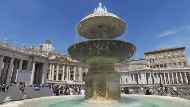 Vaticano Maio 2016 Roma Itália Basílica Vaticana São Pedro Estado — Vídeo de Stock