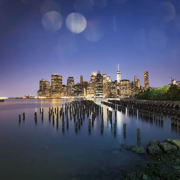 New York City skyline — Stock Photo, Image