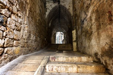 İsrail 'deki Akko eski şehri