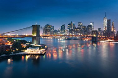 New York şehrinin silüeti