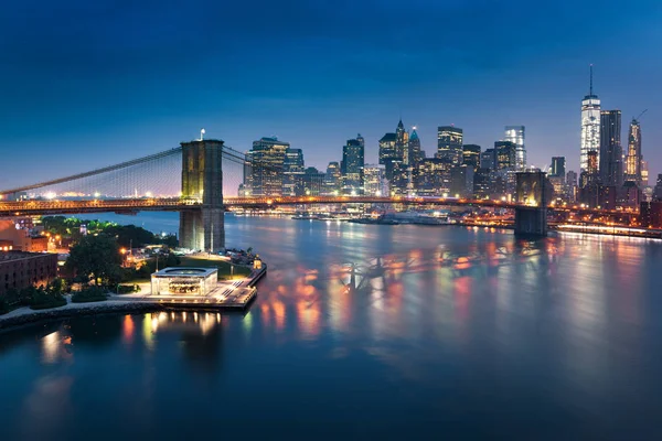 Ciudad de Nueva York skyline — Foto de Stock