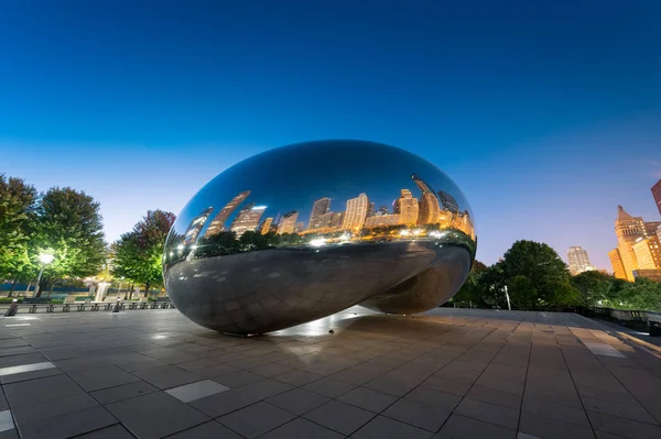 Chicago cidade reflete — Fotografia de Stock