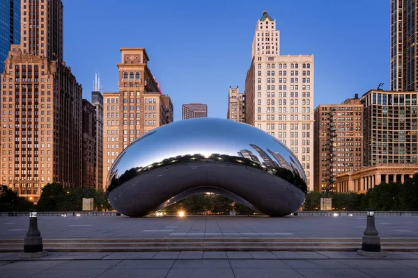 Chicago ciudad refleja — Foto de Stock