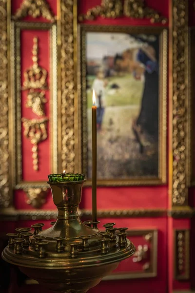 Église Orthodoxe Krestovozdvizhenskaya Irkoutsk Sibérie Russie — Photo