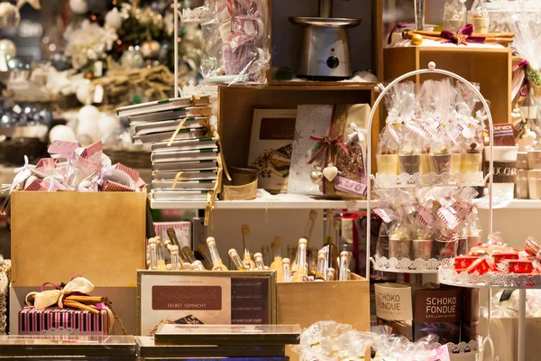 Decorazione domestica di Natale in un negozio — Foto Stock