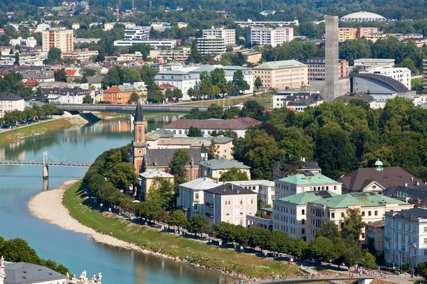 Gamla staden i Salzburg — Stockfoto