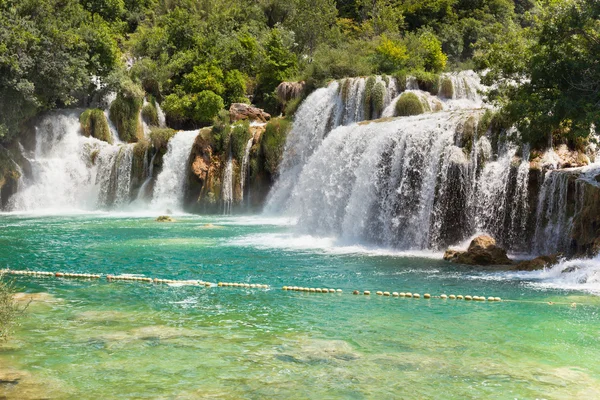 Festői Krka-vízesés — Stock Fotó