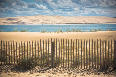 Atlantic Beach ahşap çit 