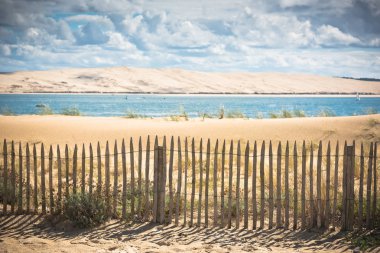 Atlantic Beach ahşap çit 