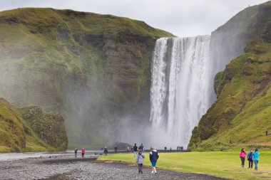 skogafoss şelale, İzlanda