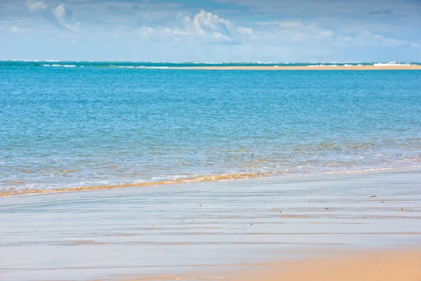 Praia do Atlântico de Areia, França — Fotografia de Stock