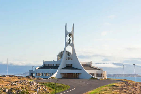 Moderní kostel Island — Stock fotografie