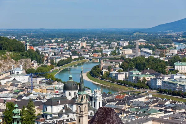 La città vecchia di Salisburgo, Austria — Foto Stock