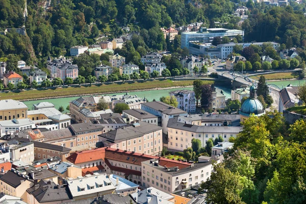 Staré město Salzburg, Rakousko — Stock fotografie