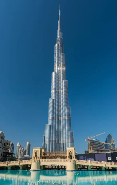Prédio Burj al Khalifa — Fotografia de Stock