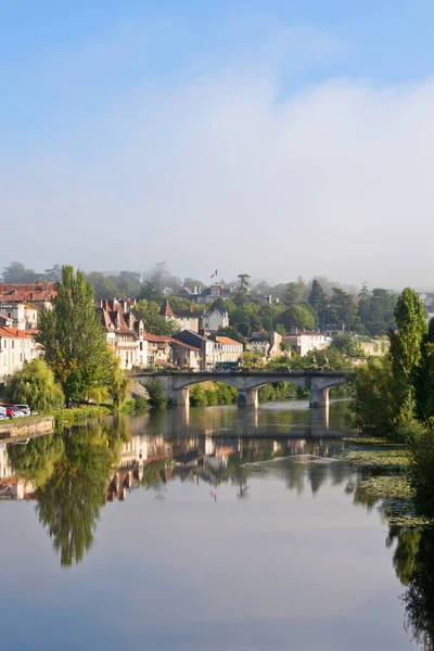Picturesque view of Perigord town — Stock Photo, Image