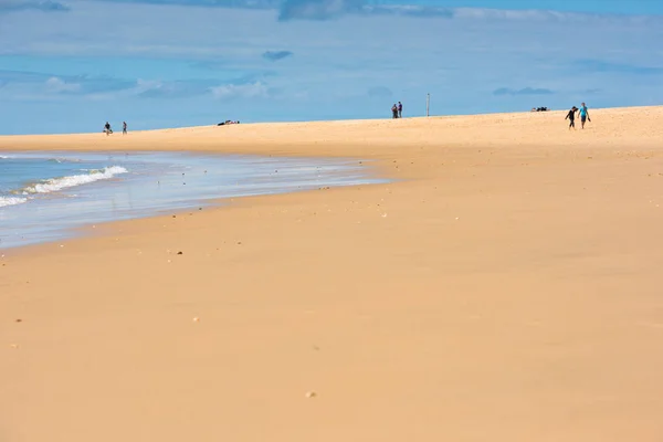 Sand Atlantic beach — Stockfoto