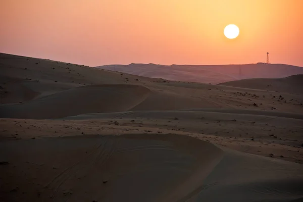 Dunes du désert à Liwa — Photo