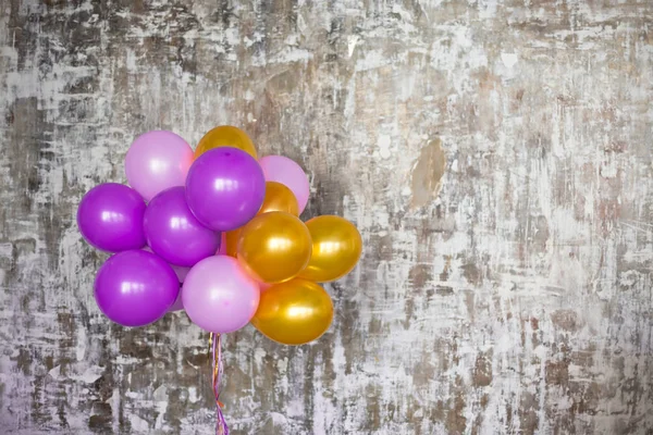 Bright balloons bunch — Stock Photo, Image