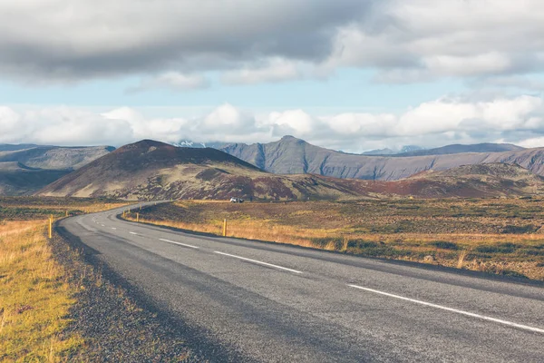 Ατελείωτες Ισλανδική εθνική οδό — Φωτογραφία Αρχείου