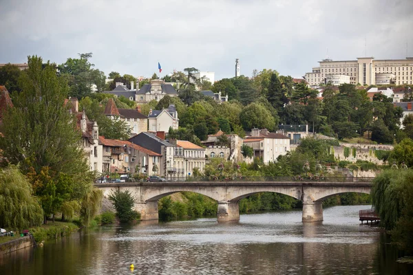 Picturesque view of Perigord town — Stock Photo, Image