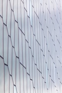 Harpa Reykjavik konser salonunda cephe detay