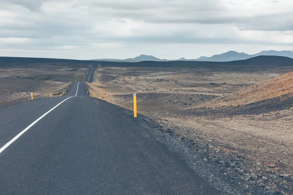 Ατελείωτες Ισλανδική εθνική οδό — Φωτογραφία Αρχείου