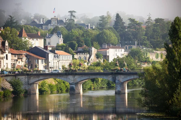 Picturesque view of Perigord town in France — Stock Photo, Image