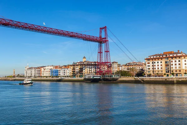 Ponte suspensa Bizkaia em Portugalete — Fotografia de Stock