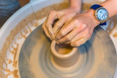 bir kil Kupası sürecinde oluşturma