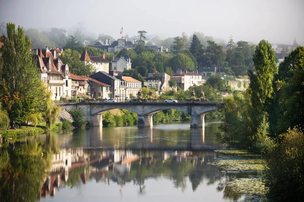 Malerischer Blick auf die Perigord-Stadt in Frankreich — Stockfoto