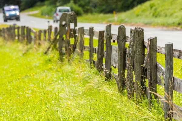 Old Wooden fence — Stock Photo, Image