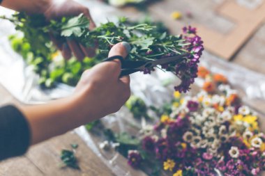 Bir dekorasyon olarak turuncu kabak