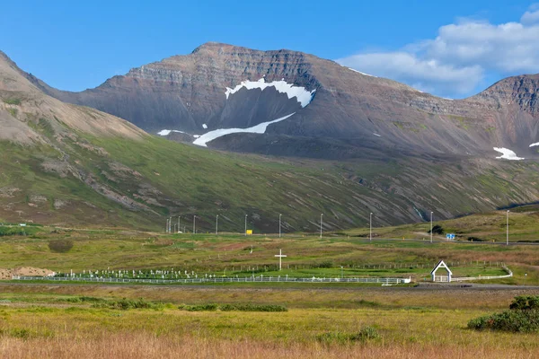 Landschap van de IJslandse bergen — Stockfoto