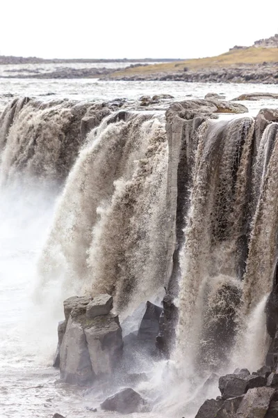 Cascada Dettifoss en Islandia — Foto de Stock