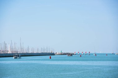 La Rochelle, Fransa Marina görünümü