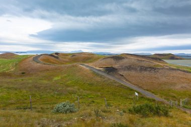 Skutustadagigar pseudocraters, İzlanda