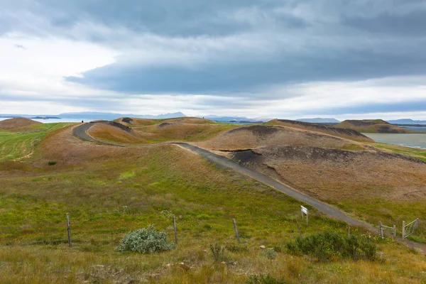 Skutustadagigar pseudocraters, İzlanda