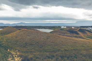 Skutustadagigar pseudocraters, İzlanda