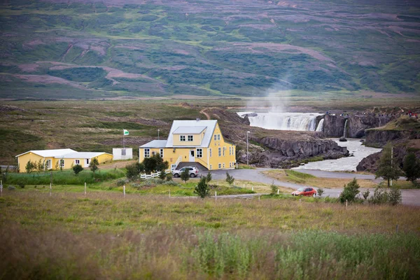 Waterval van Godafoss in IJsland — Stockfoto