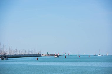 La Rochelle, Fransa Marina görünümü