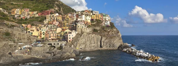 Manarola のパノラマ ビュー — ストック写真