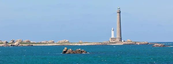 Faro di mare in Bretagna — Foto Stock