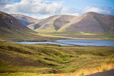 Batı İzlanda deniz kıyı şeridi