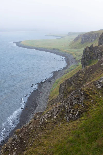 Western Icelandic sea coastline — Stock Photo, Image