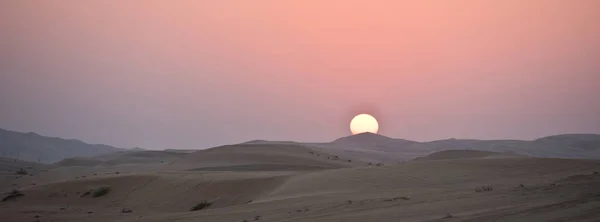 Пустеля дюни в Liwa, Об'єднані Арабські Емірати — стокове фото