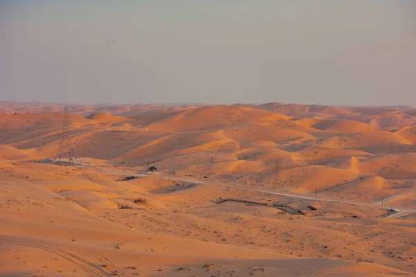 Dunas em Liwa, Emirados Árabes Unidos — Fotografia de Stock