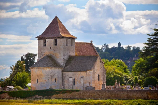 Old Roman Church in the Southern France — Stock Photo, Image